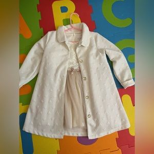 Girls dress with coat